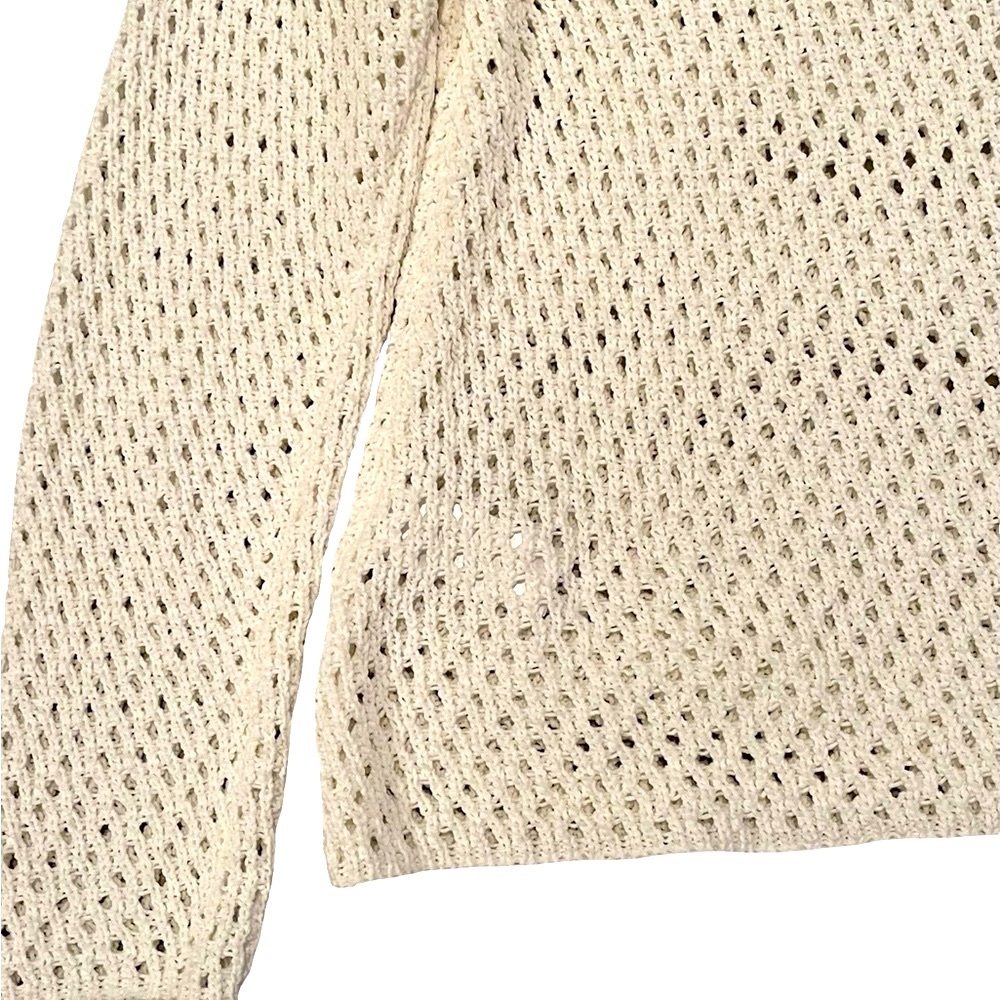 Nicole Miller Cream Hooded Cardigan - Picture 4 of 8